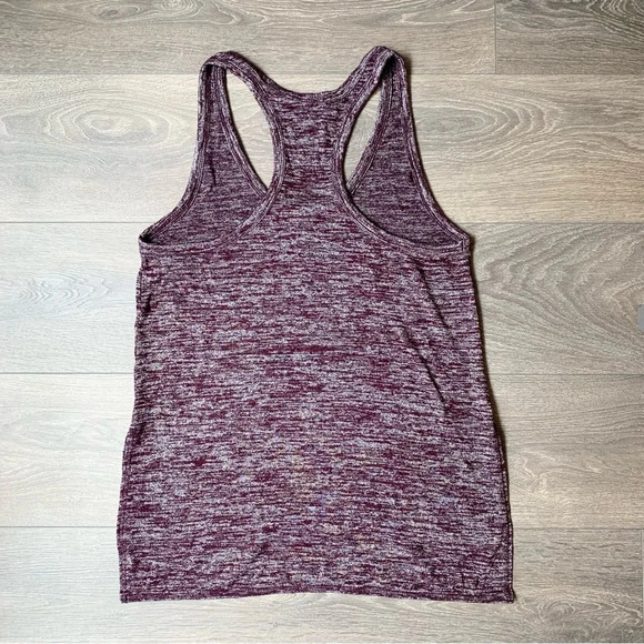 Aritzia Wilfred Free Ornella Tank Top Heathered Sleeveless Burgundy Size XS - Picture 12 of 14